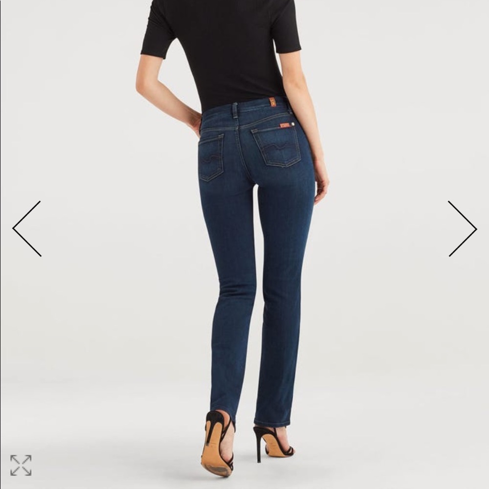 7 for all mankind Kimmie straight leg jeans 30